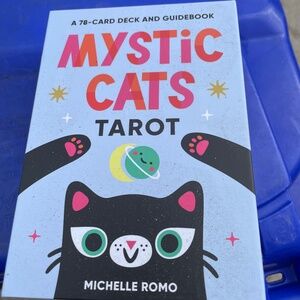 PRICE DROP! Mystic Cats Tarot  - 78-Card Deck with Guidebook and Giftbox